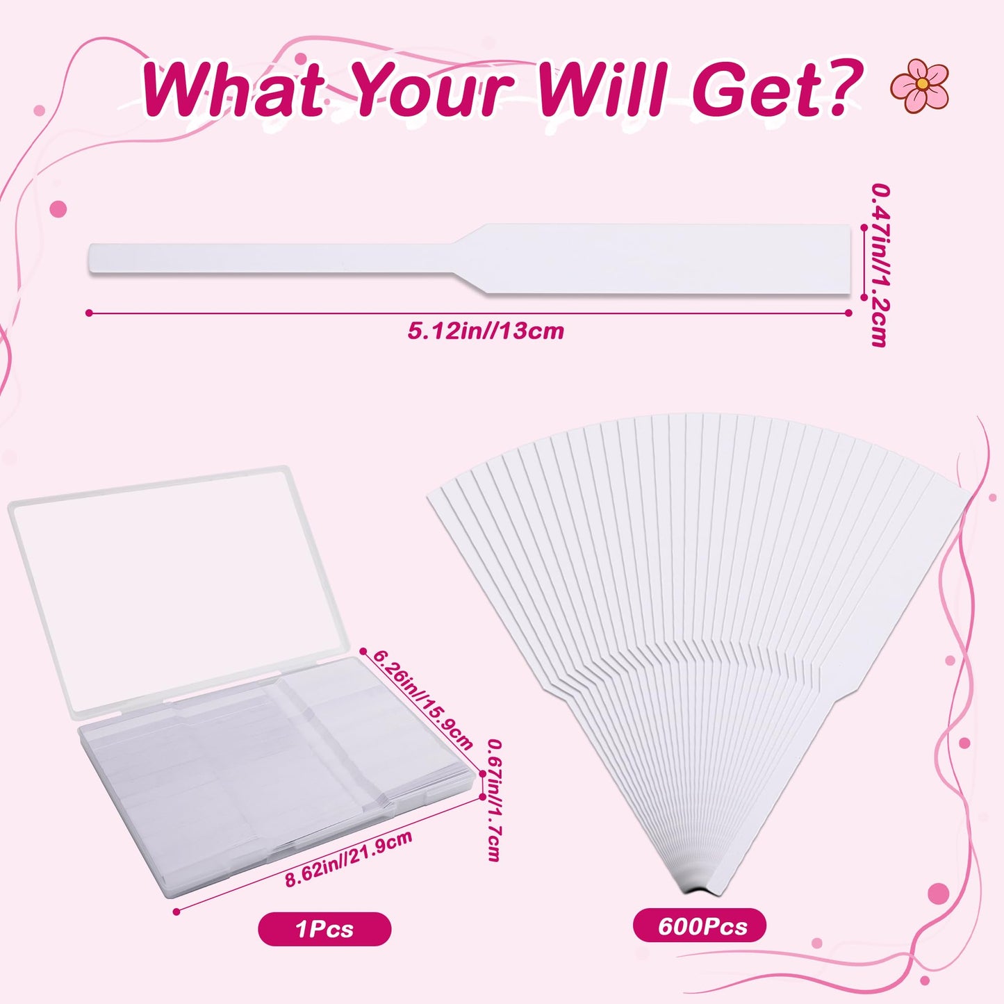 600 Pieces Perfume Tester Strips with Storage Box – Larbeti Fragrance Test Cards