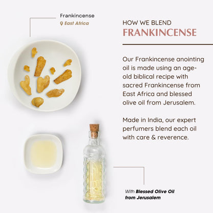 Frankincense Anointing Oil – Jerusalem Olive Oil & Biblical Spices