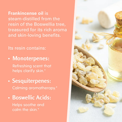Frankincense Massage Oil for Scars, Stretch Marks & Fine Lines | M3 Naturals 8 oz
