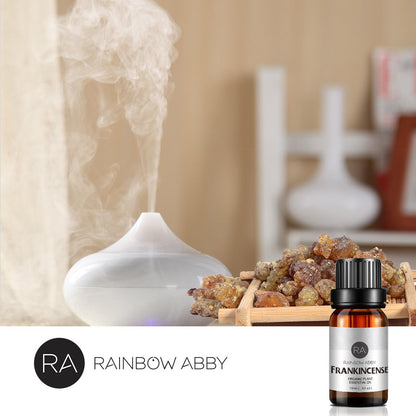 2-Pack Frankincense Essential Oil – 100% Pure Organic Frankincense Oil for Diffuser, Massage & Skin Care (2x10ml)
