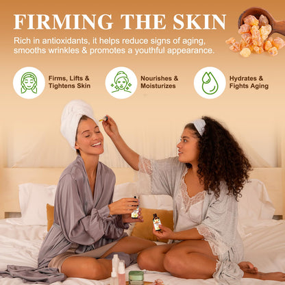 Premium Frankincense Essential Oil – 100% Pure & Natural, Therapeutic Grade for Skin, Face & Aromatherapy | Best Frankincense Oil for Face, Wrinkles & Scars | Deeply Nourishing