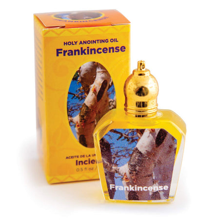 Frankincense Holy Land Anointing Oil from Jerusalem – 1/2 oz Roller Bottle