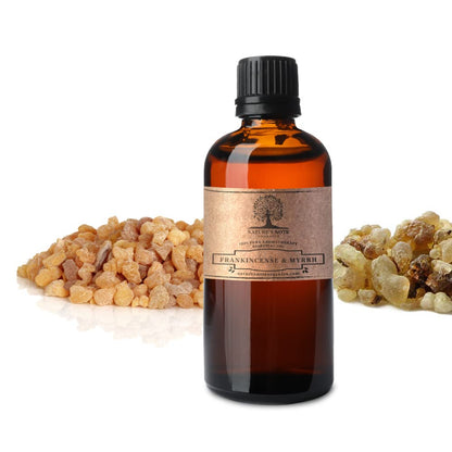 Frankincense & Myrrh Essential Oil – 100% Pure Grade | Nature's Note Organics
