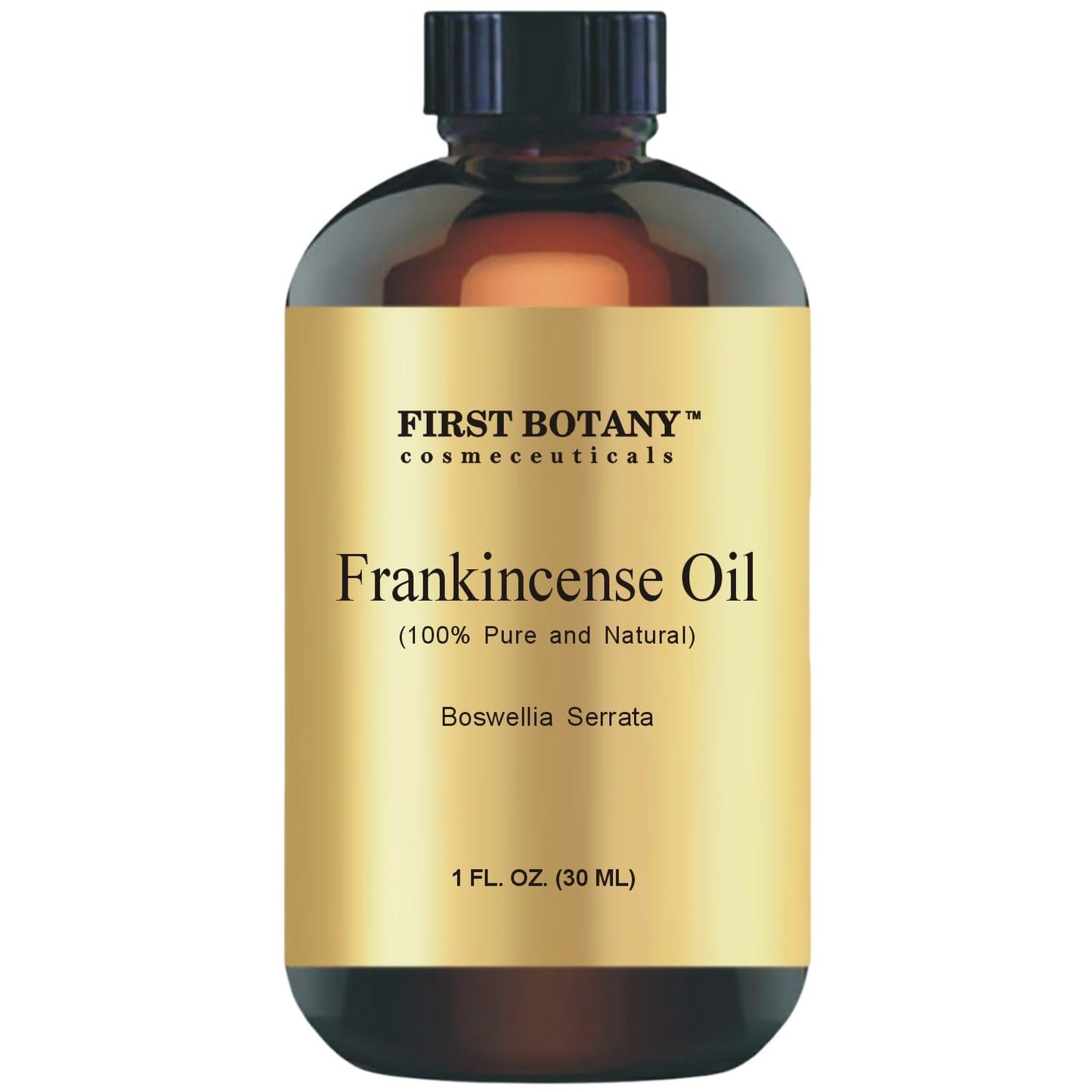 First Botany 100% Pure Frankincense Essential Oil – Premium Aromatherapy & Topical Oil (1 fl oz)