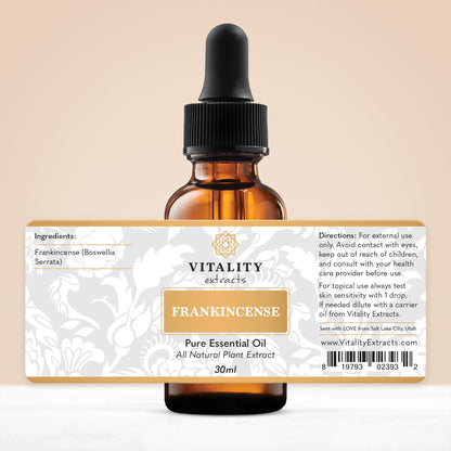Vitality Extracts Frankincense Essential Oil 30ml | Aromatherapy, Skin Care