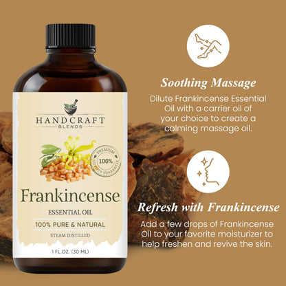 Handcraft Blends Frankincense Essential Oil – 1 Oz – 100% Pure & Natural – Premium Grade