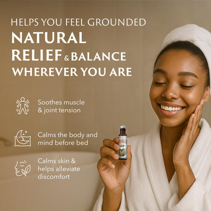 Mine Frankincense Essential Oil Roll On | Calming Frankincense Oil Rollerball for Skin