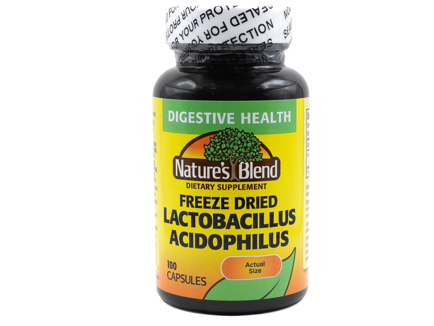 Freeze Dried Lactobacillus Acidophilus 100 Caps | Nature's Blend