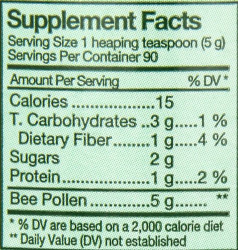Fresh Bee Pollen Whole Granules - 16 oz | Nutrient-Rich Superfood
