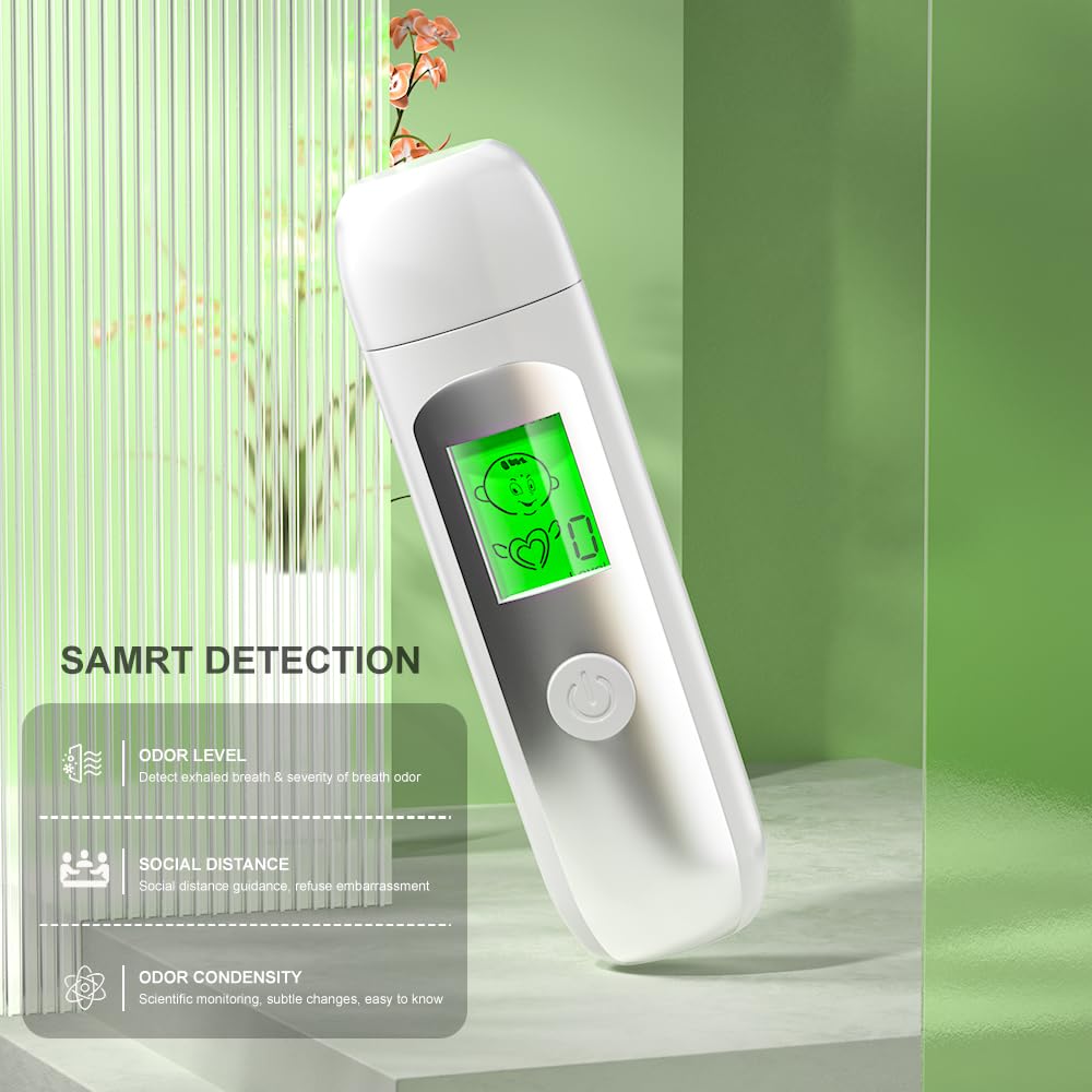 Fresh Breath Tester: Halitosis Odor Detector | Portable Bad Breath Detector