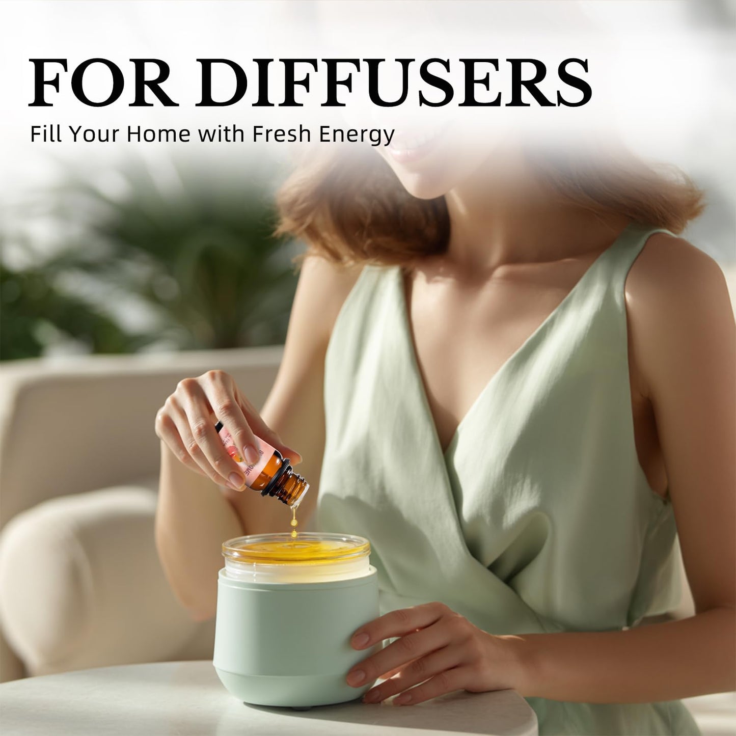 Fresh Essential Oils Set – 8 Pcs Aromatherapy Oils for Diffuser, Candles & Gifts