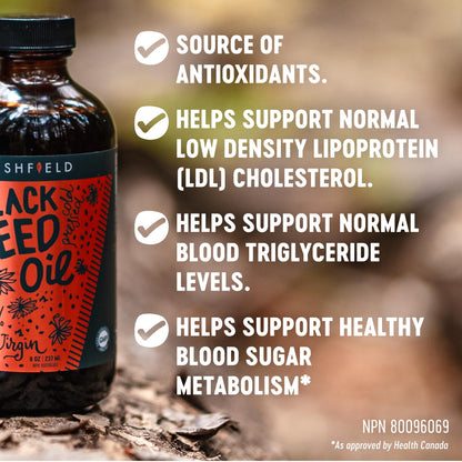 Freshfield Black Seed Oil | Cold-Pressed, Vegan Friendly, Ultra Strength | Nigella Sativa | 8 oz