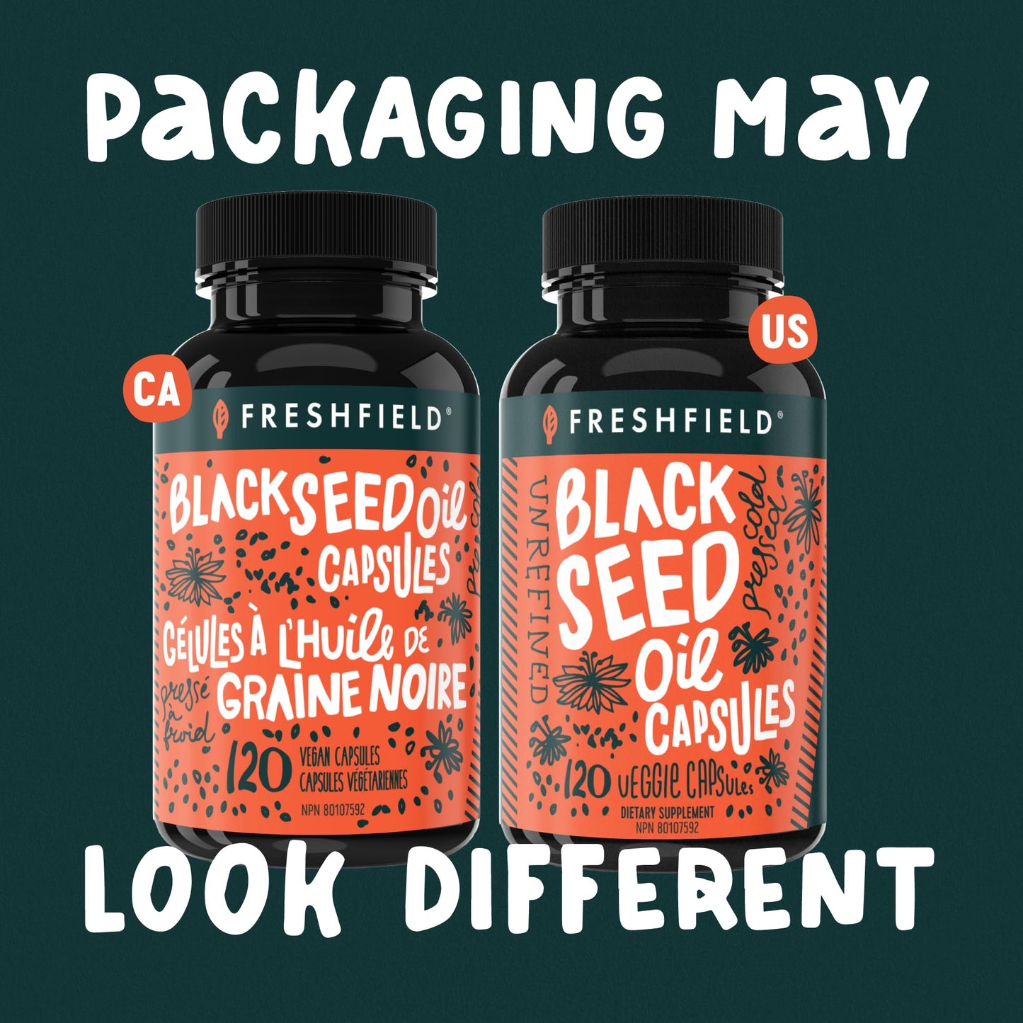 Freshfield Black Seed Oil Ultra Strength Thymoquinone – Nigella Sativa (120 Capsules)