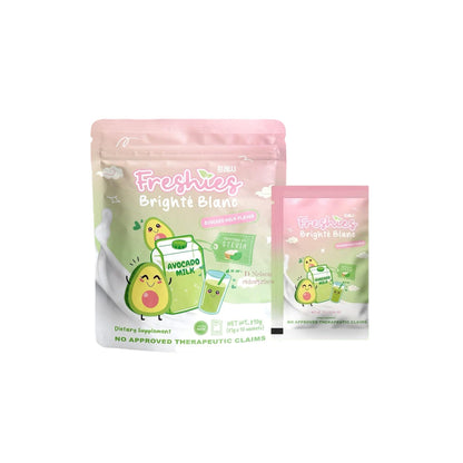 Juju Glow Freshies Avocado Milk 80,000mg Hydrolyzed Collagen 10 Sachets