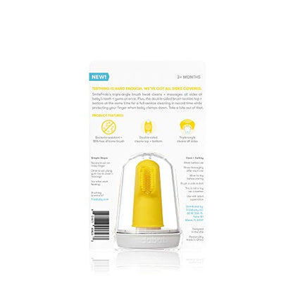 Frida Baby Finger Toothbrush with Storage Case – 3 Months+ | Teething Care