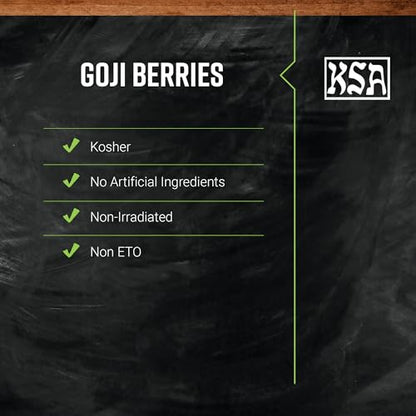 Frontier Bulk Goji Berries Whole (Gou Qi Zi, Lycii), 16 Ounce