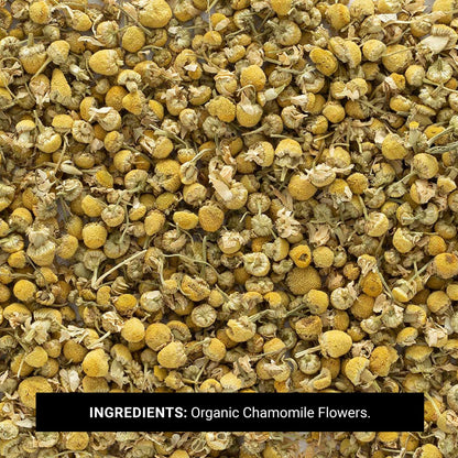 Frontier Co-op Organic Whole Chamomile Flowers - Kosher, Dried Chamomile for Tea & Skincare | 16 oz