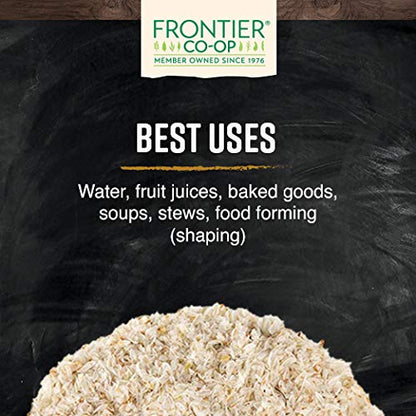 Frontier Co-op Organic Psyllium Husk 1lb – Whole Husk, Organic & Kosher