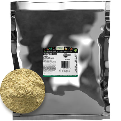 Frontier Bulk Licorice Root Powder, Organic, 16 Ounce