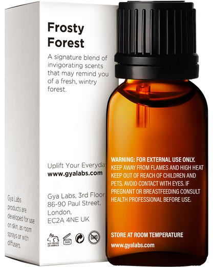 Gya Labs Frosty Forest Essential Oil Blend - Revitalizing & Invigorating (0.34 Fl Oz)