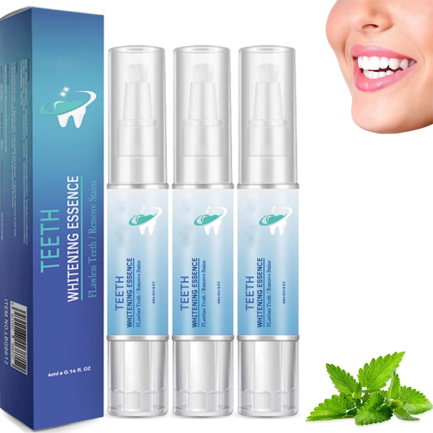 Frosty Neptune Teeth Whitening Pens & Essence (3Pcs) – Fast Stain Removal