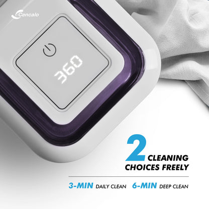 FSA/HSA Eligible 2-in-1 Ultrasonic & UV Dental Cleaner | 42kHz, 180ml Pod
