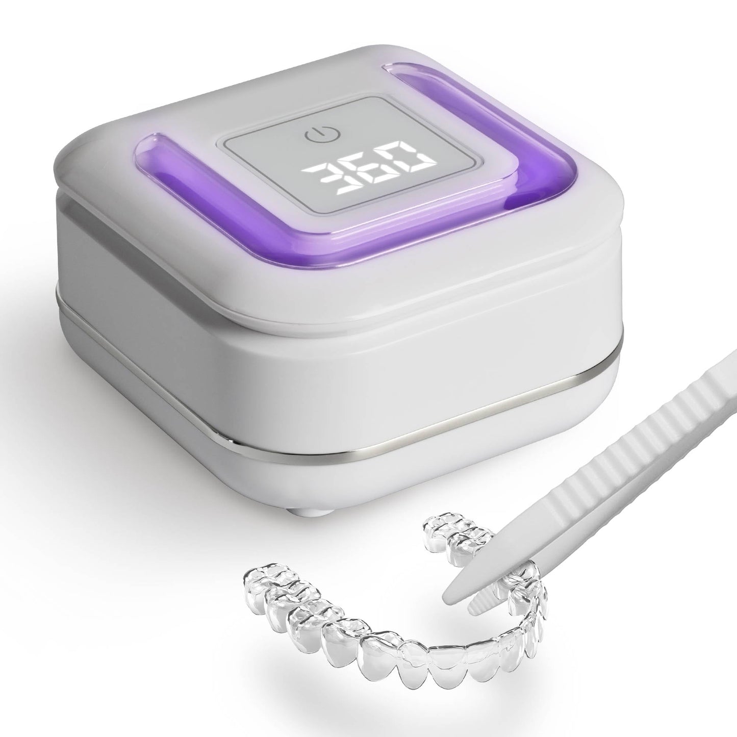 FSA/HSA Eligible 2-in-1 Ultrasonic & UV Dental Cleaner | 42kHz, 180ml Pod