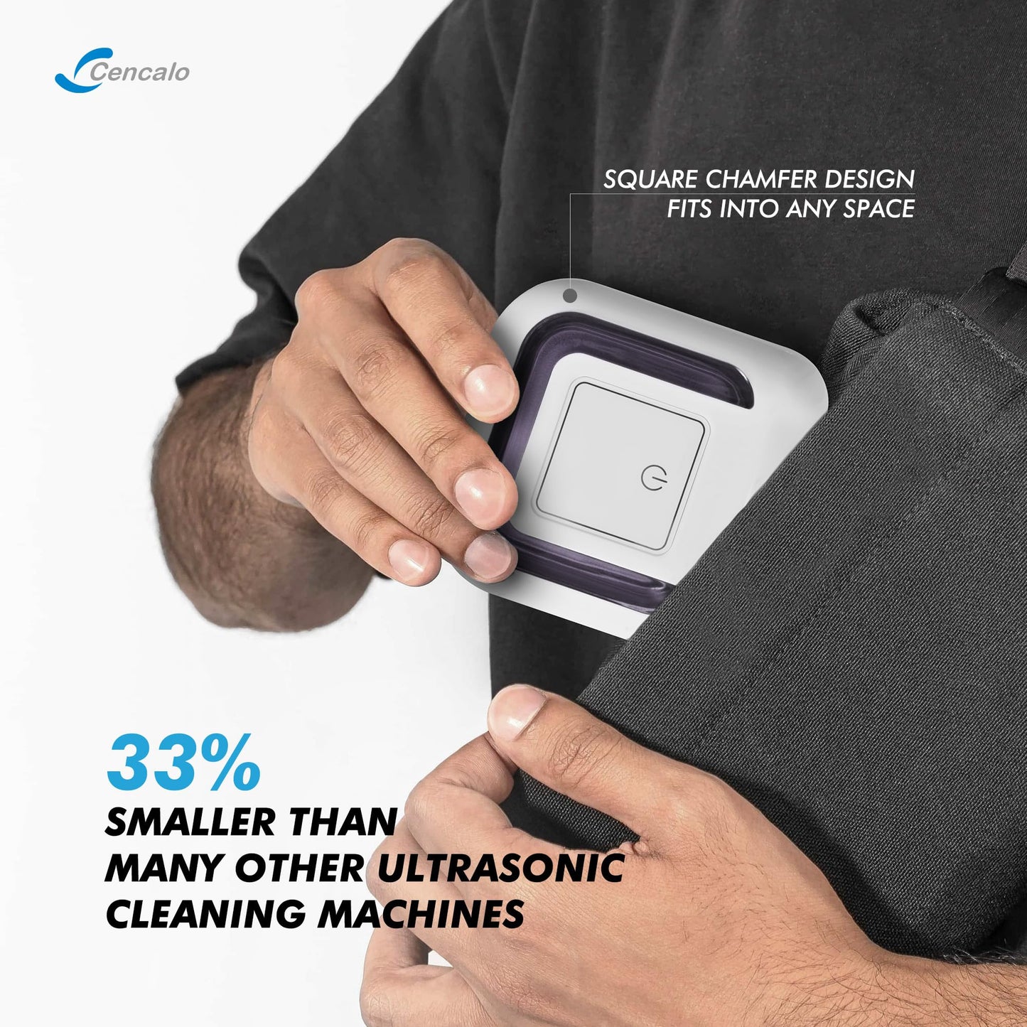 FSA/HSA Eligible 2-in-1 Ultrasonic & UV Dental Cleaner | 42kHz, 180ml Pod