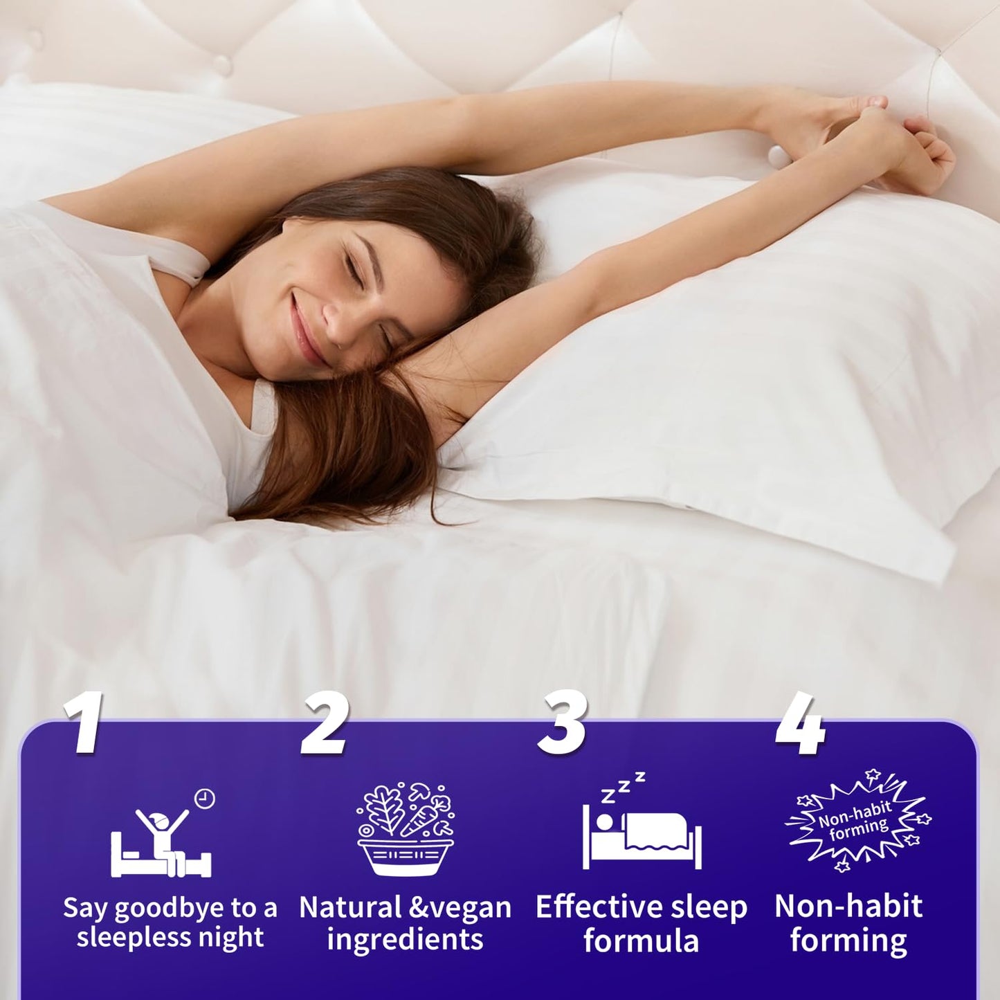 FUJI ORCHARD Melatonin Gummies 5mg – Sleep Aid, Sugar Free, Vegan | 60 Gummies