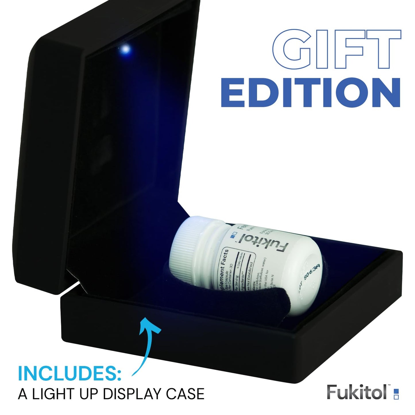 Fukitol Placebo Pills - Gift Edition: When It's Time to Make a Change - Pure & Honest Pill Capsule