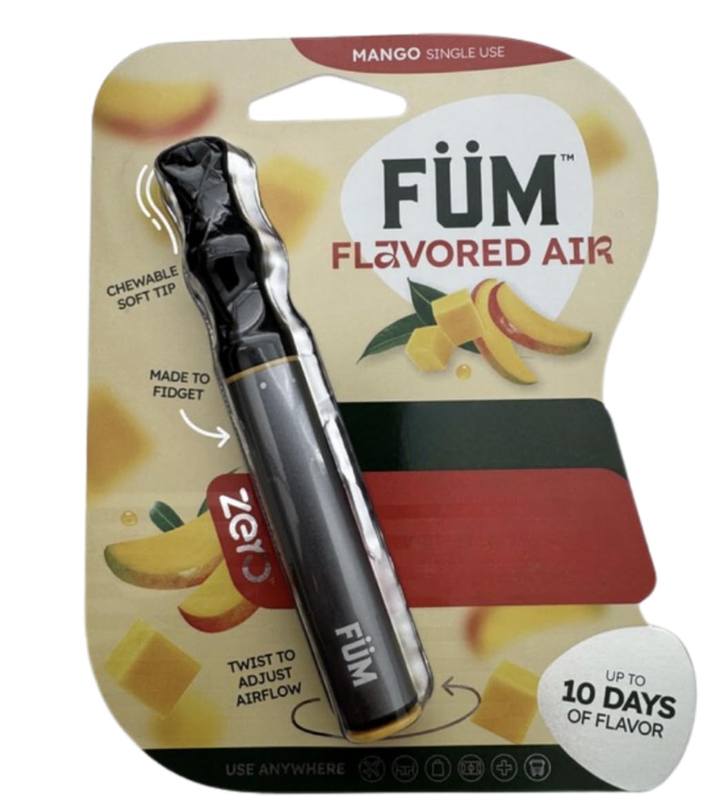 FÜM Zero Device | Fresh, Pocket-Sized Habit Support Tool | Weighted, Portable & Refreshing | Mango