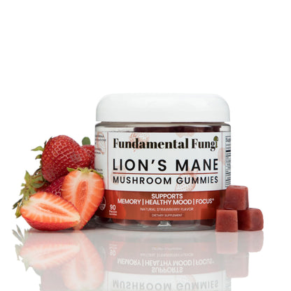 Fundamental Fungi Lion's Mane Gummies – 90 Servings | Brain Health & Focus