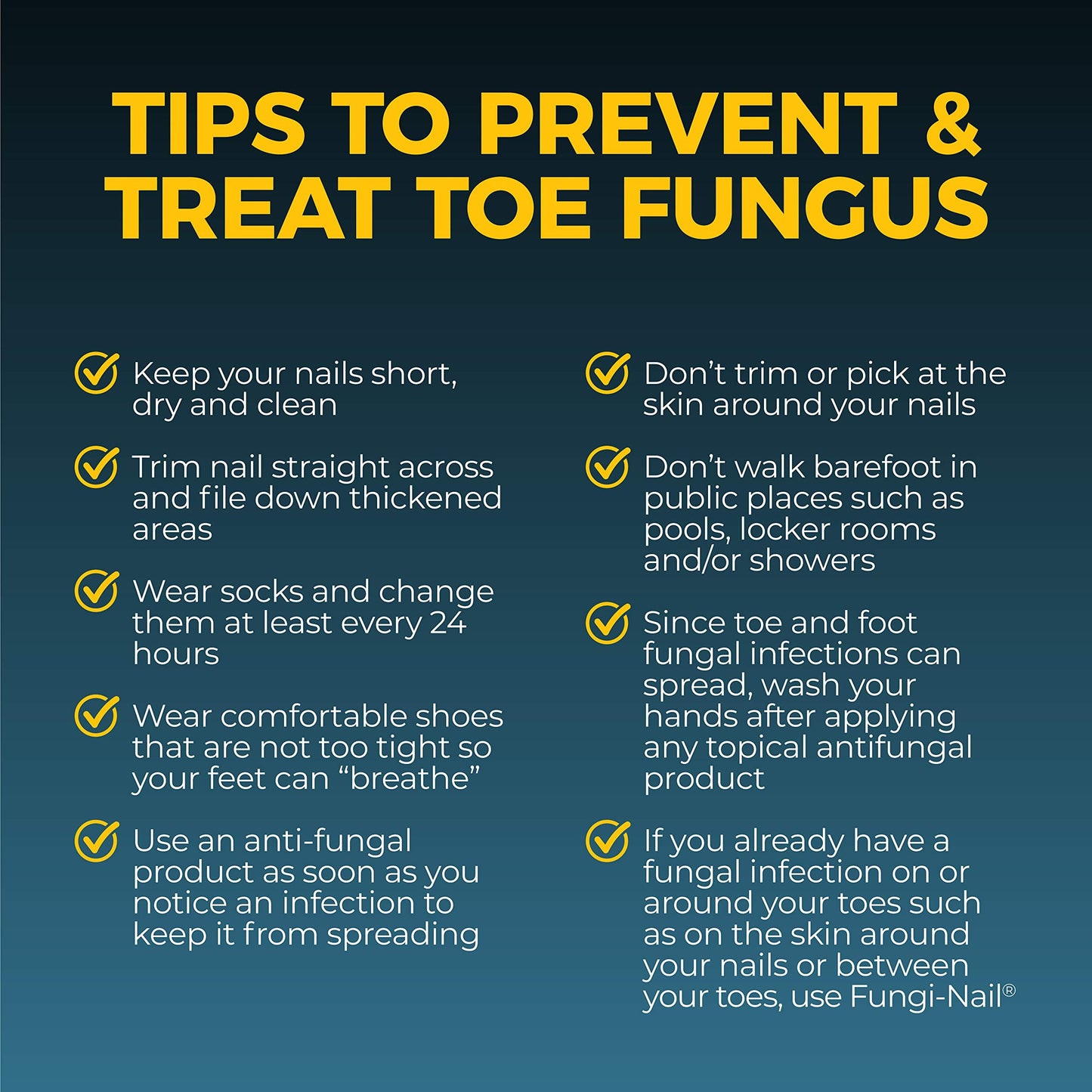 Fungi-Nail Anti-Fungal Liquid Solution – Tolnaftate 1% (Pack of 2, 1 oz Each)