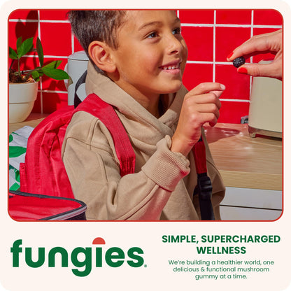 Fungies Lion's Mane Gummies – Mixed Blueberry & Strawberry, 60 Servings | Brain Health & Focus