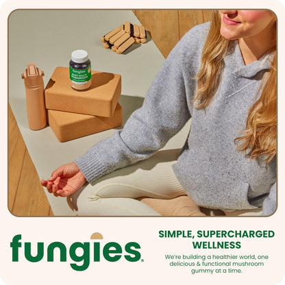 Fungies Multi Mushroom Gummies – 7 Mushrooms, Vegan & Gluten-Free