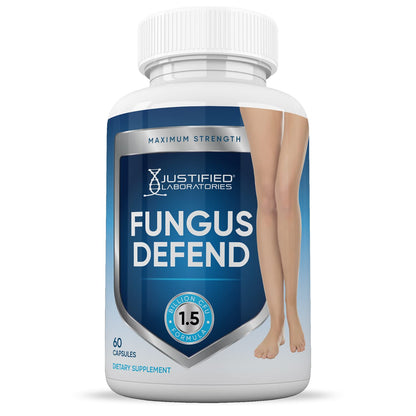 Justified Laboratories Fungus Defend Probiotic 1.5B CFU – 2 Pack, 120 Capsules