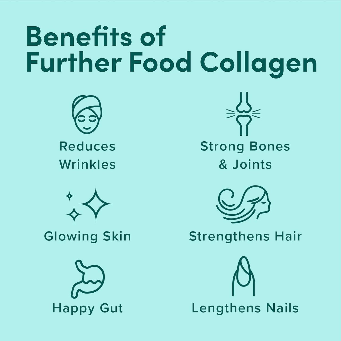 Further Food Unflavored Collagen Peptides Powder – Grass-Fed, Pasture-Raised, Hydrolyzed Type I & III, Gut Health + Joints, Hair Skin Nails, Paleo & Keto, 9.88 oz