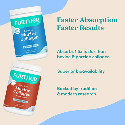 Further Food Marine Collagen Peptides - Unflavored, Wild-Caught & Sustainably Sourced