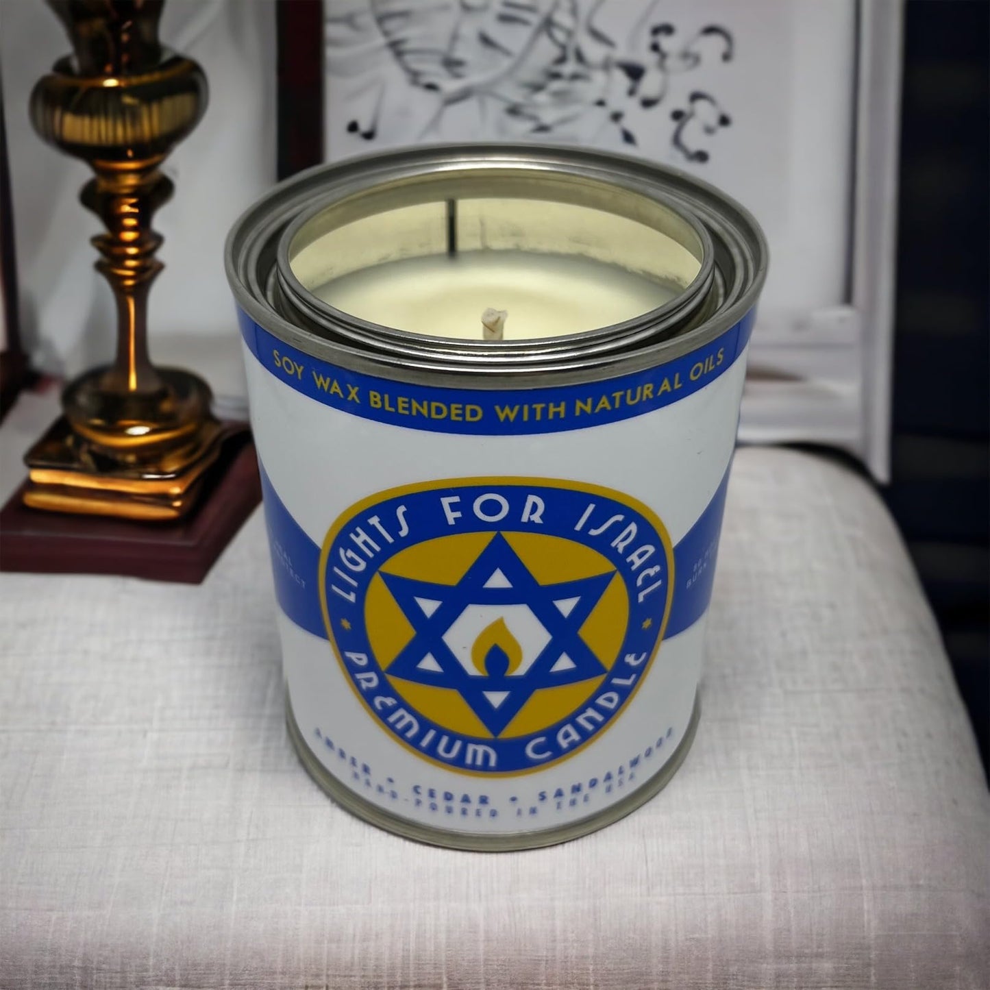 Long-Burning One-Pint Premium Candles for Men | Fury Bros. – Made in USA