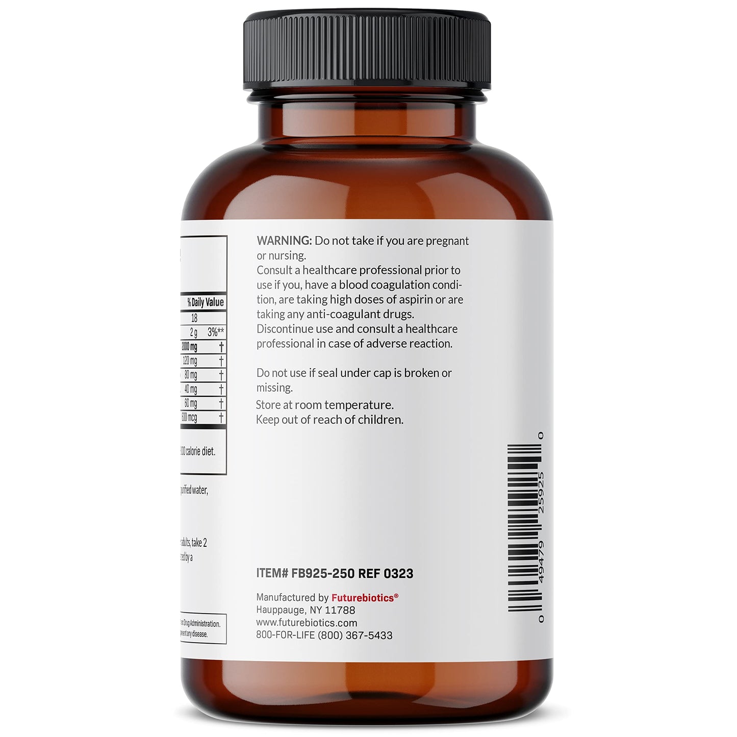 Futurebiotics Antarctic Krill Oil 2000mg + Astaxanthin – 250 Softgels, Heavy Metal Tested