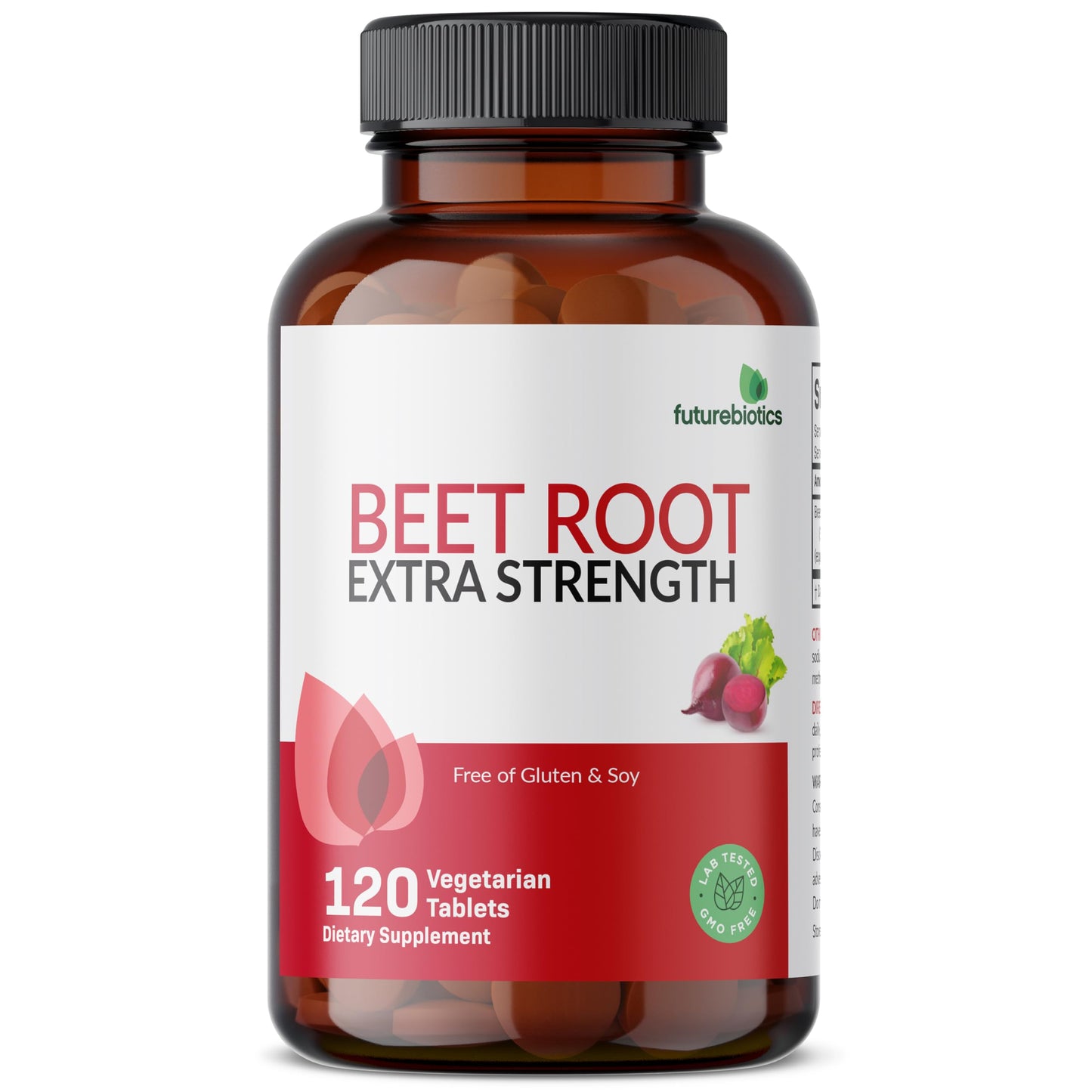 Futurebiotics Beet Root Extra Strength - Non-GMO, 120 Vegetarian Tablets