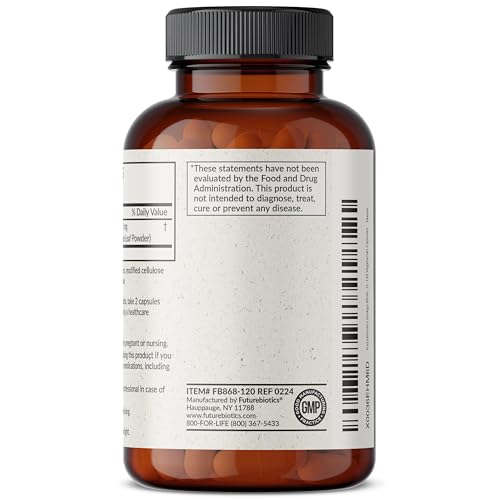 Futurebiotics Ginkgo Biloba Extra Strength – Brain Function & Memory Support (120 Veg Capsules)
