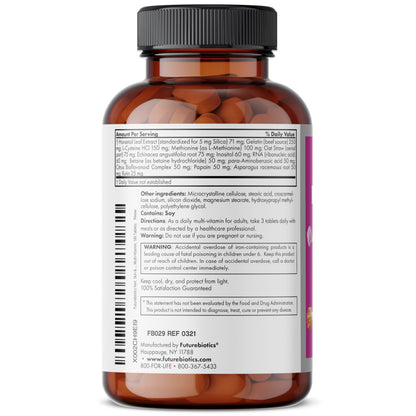 Futurebiotics Hair, Skin & Nails Beauty Multivitamin with Biotin – 180 Tablets