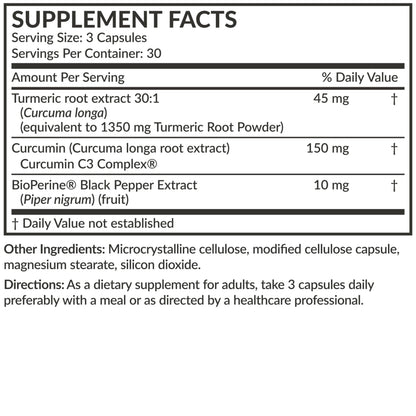 Futurebiotics Turmeric + Curcumin 1500 MG | Antioxidant and Joint Support | BioPerine