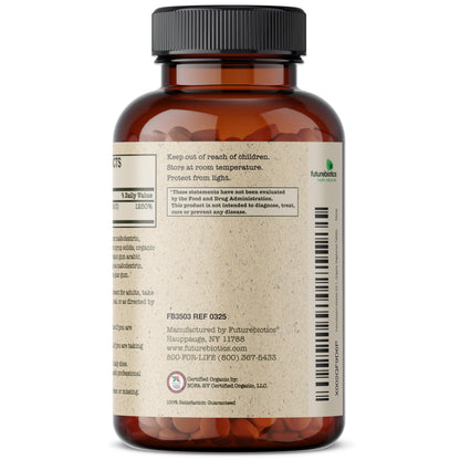 Futurebiotics Vitamin D3 10,000 IU Organic - 360 Tablets - Immune & Bone Support