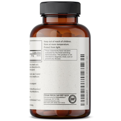 Futurebiotics Zinc 50 MG High Potency – 1 Year Supply, Non-GMO, 360 Tablets