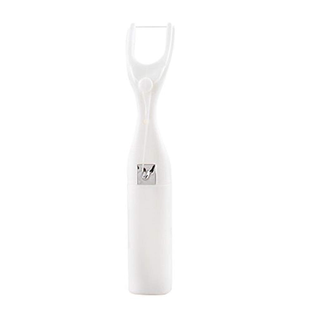 FveBzem Dental Floss Holder with 50m Waxed Floss – Ergonomic Interdental Tool