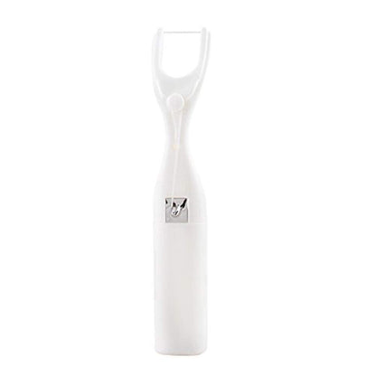 FveBzem Dental Floss Holder with 50m Waxed Floss – Ergonomic Interdental Tool