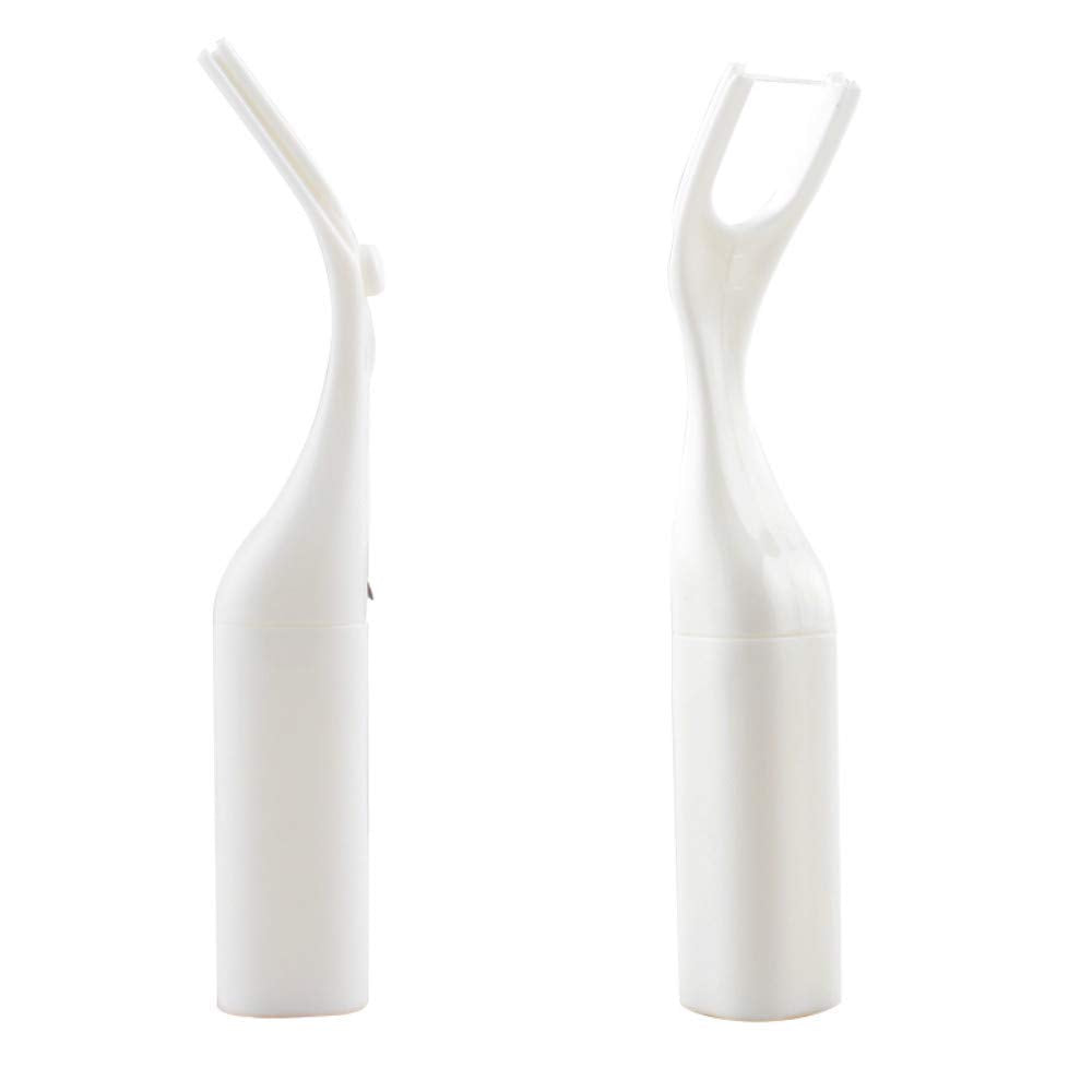 FveBzem Dental Floss Holder with 50m Waxed Floss – Ergonomic Interdental Tool