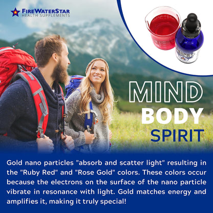 FWS Colloidal Gold Liquid Drops – 99.99% Swiss Gold, Brain Boost & Ascension